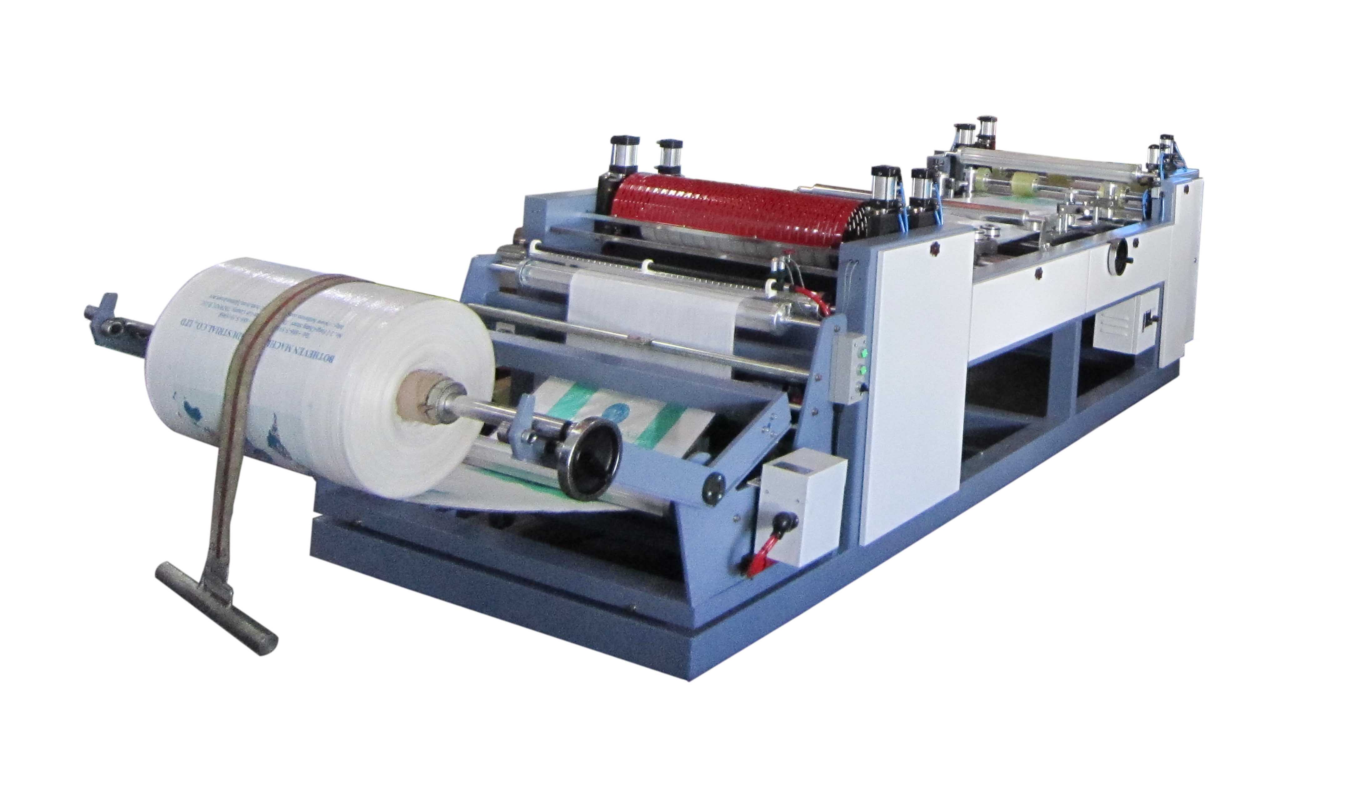 Automatic Bag Cutting & Sewing Machine (Gusseting Type) TON KEY