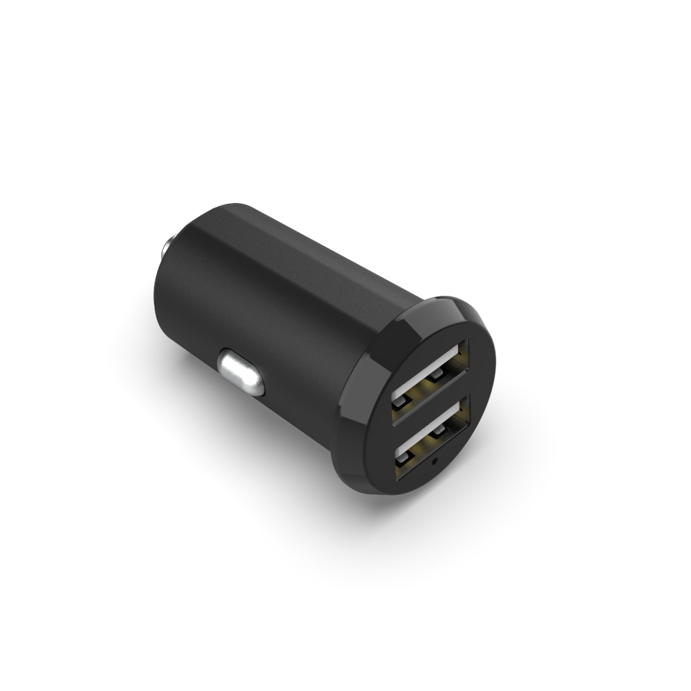 DC USB Car charger, dual USB port , for car use, charge phone