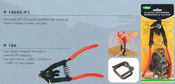 PP Strapping Gripper Tensioner with built in cutter - ISO 9001