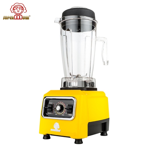 Yellow Professional timing LED Blender