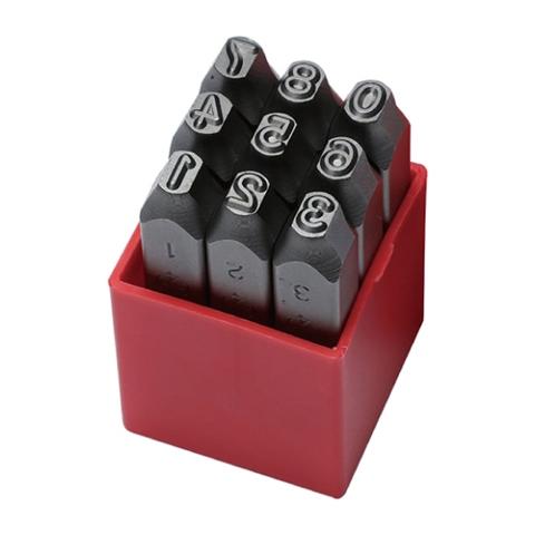 9 PCS NUMBER STEEL STAMP