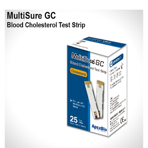 MultiSure GC Cholesterol Test Strips