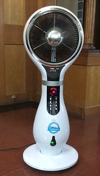 Taiwan Water Cooling Mist Fan With MP3 And FM / Multifunctional Fan ...