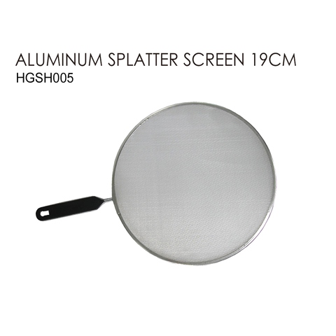 ALUMINUM SPLATTER SCREEN 19CM