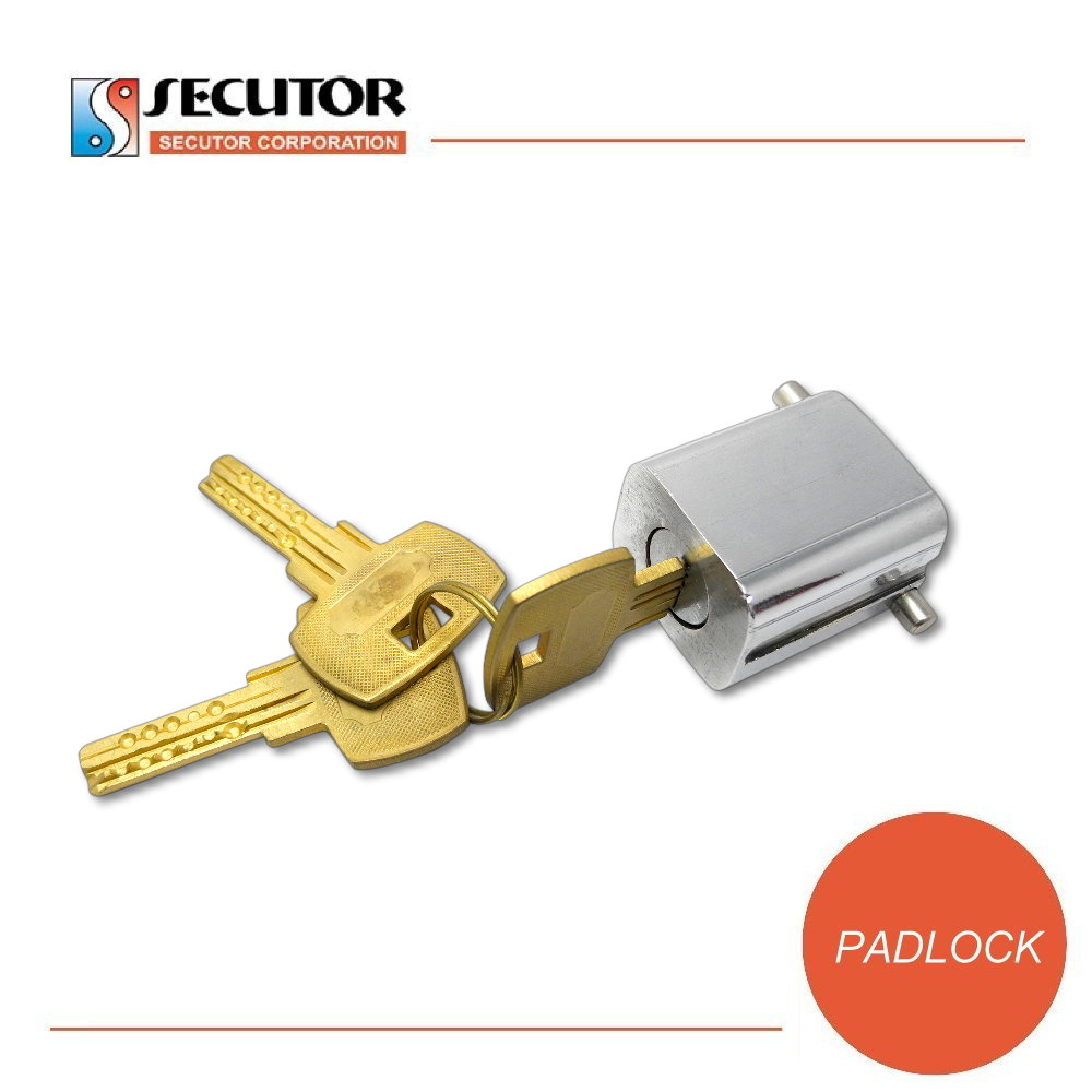 High Security Chrome Plated Brass Safe Lock