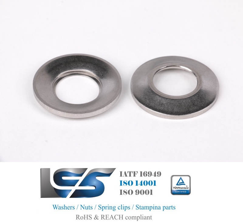LCS Conical spring washer & ramp conical washer RoHS & REACH & PPAP