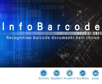 InfoBarcode,Document scan,index,management,barcode recognition,data export and import software