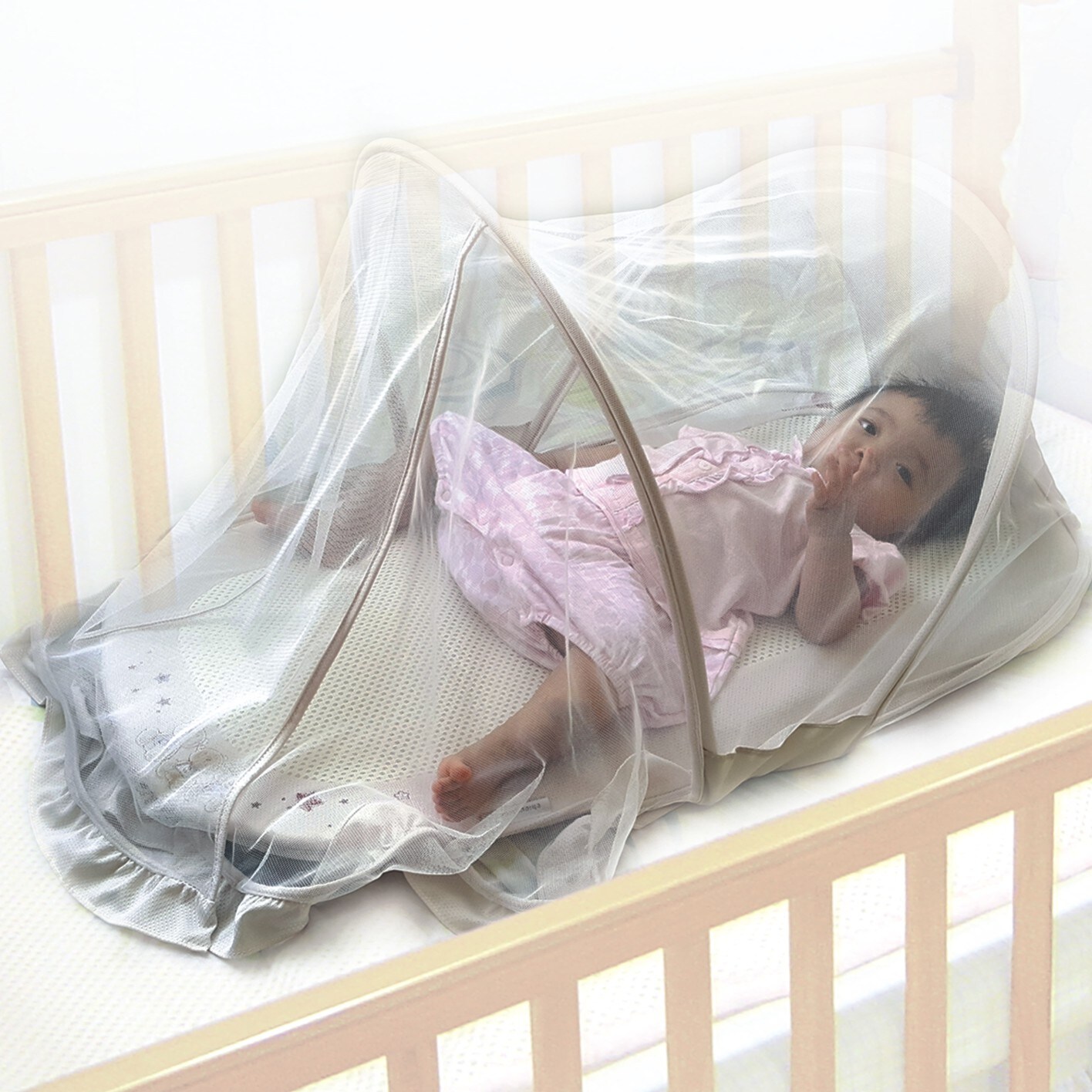 baby bed set with mosquito net
