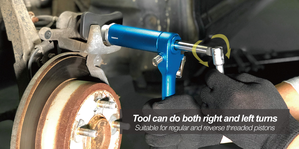 Pneumatic Brake Caliper Wind Back Tools Set (23 pcs) COSDA