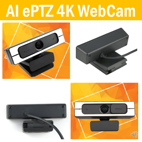 AI Cámara Web Auto Tracking Camera for Live Streaming, Pictures