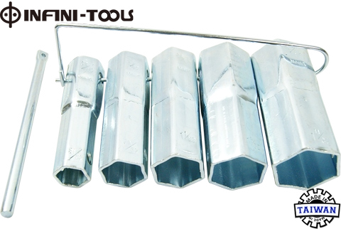 5 Piece Plumber Socket Wrench Set Shower Valve Socket Wrench