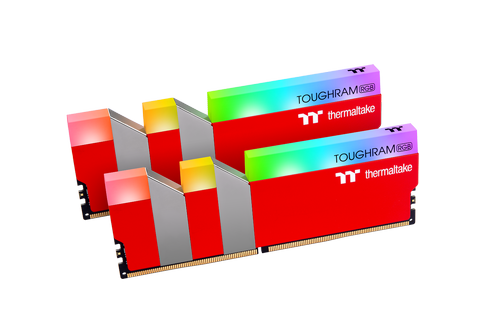 TOUGHRAM RGB Racing Red 16GB (2x8GB) DDR4 3600MHz C18 Memory