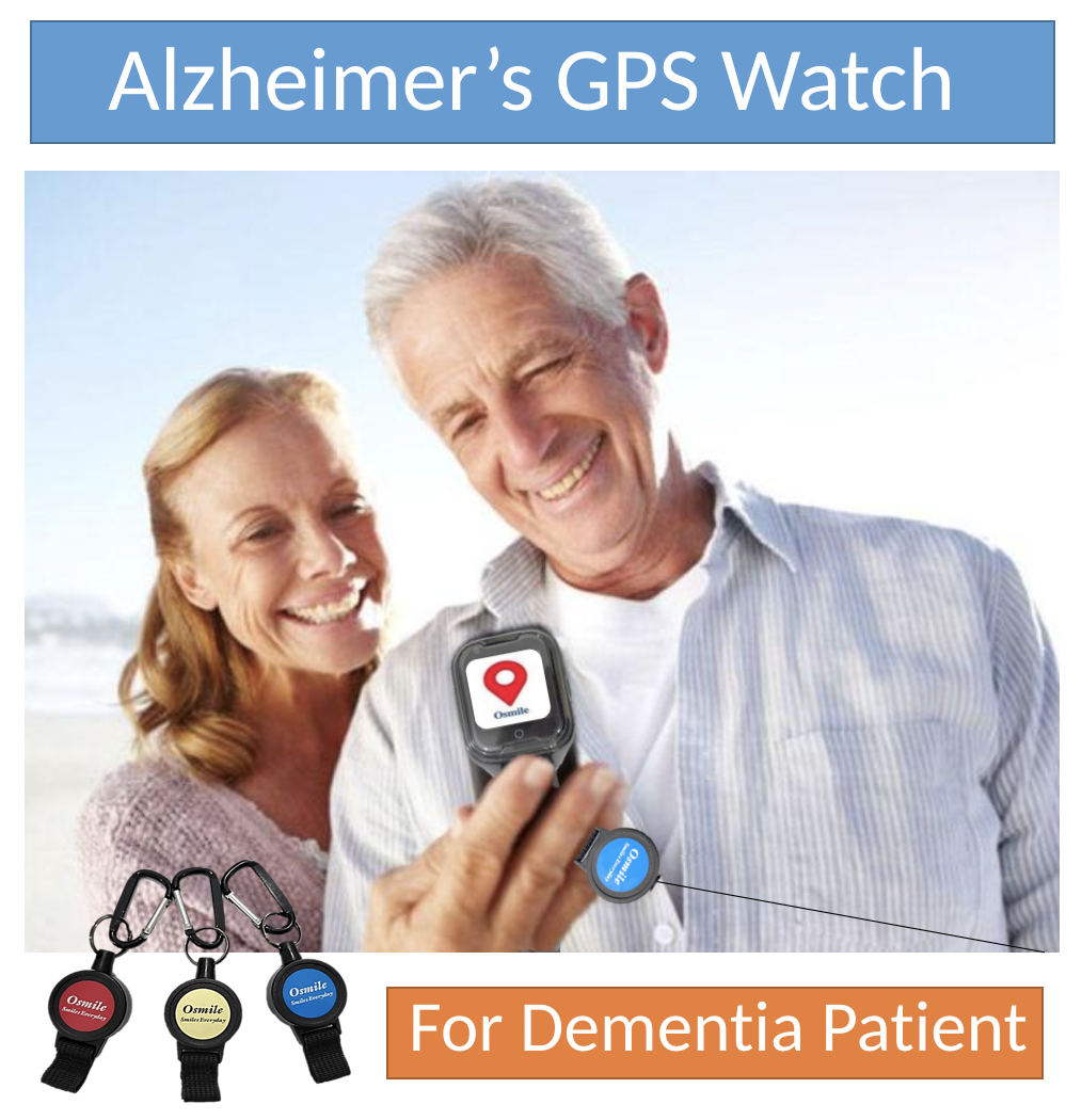 Portable Osmile Ed1000 Gps Tracker Watch For Dementia And Alzheimer Retrackable 45 Cm Gps