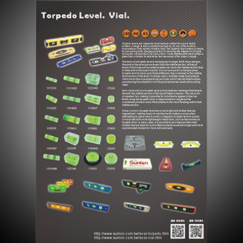 Torpedo leve + Torpedo levels are carpentry tools that are utilized to ensure that a surface or angle is level or plumbed properly. As one of the modern incarnations of the spirit or bubble level