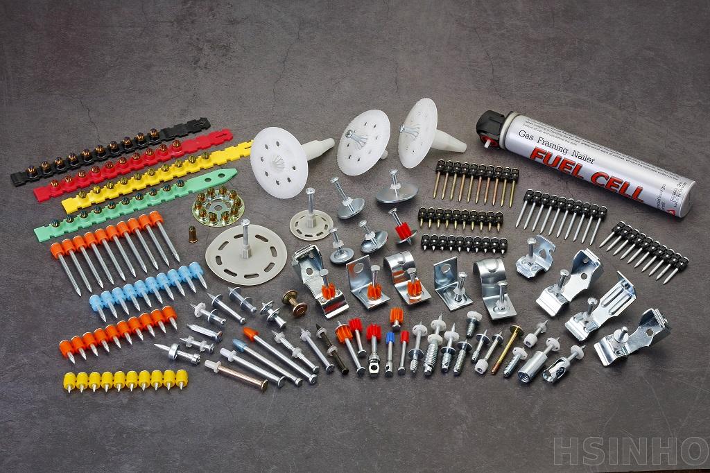Powder Actuated Tools, Drive Pins, Powder Loads