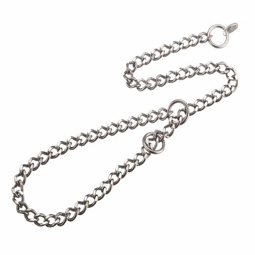 Stainless Steel 304 Flat Link Choke Chain W/ 3 Oring | Taiwantrade.com