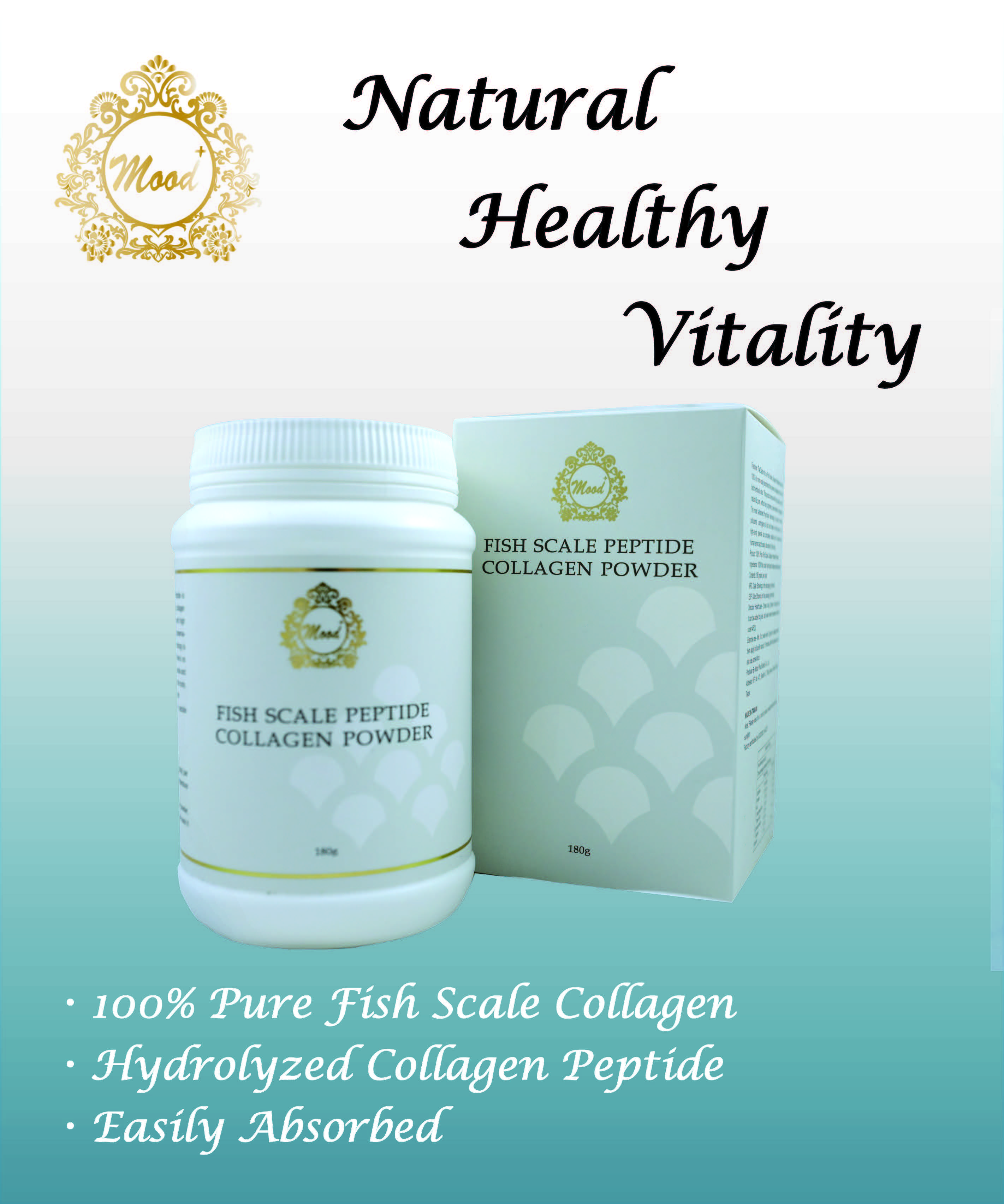 100 Fish Scale Peptide Collagen Powder
