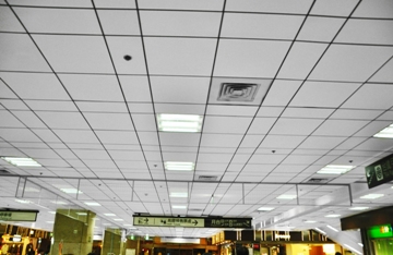 Alum Ceiling Tile Suspended Ceiling Grid Acoustic Tile