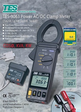 Power AC/DC Clamp Meter