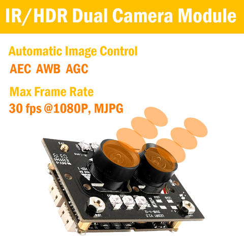 Facial Recognition and IR Camera Module | Dual Camera