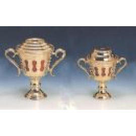 Color cup for trophy