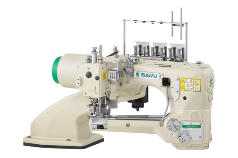 MU62DLR SERIES Feed Off Arm Flatseamer Interlock Sewing Machine  With Left and Right Independent Differential Feed ISAMU BRAND