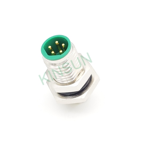 M8 B-coded 5pin Male Connector | Taiwantrade.com