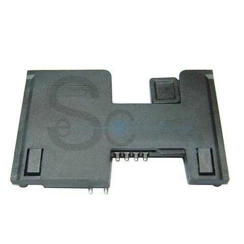 Smart Card Connector Friction 8 Pin SMT 90 Deg with Post Switch Normal Open Type3 H:5.6mm