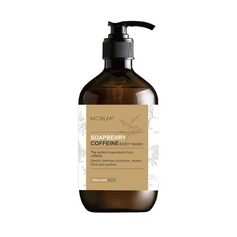 body wash with caffeine