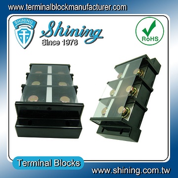 Electric Panel Mounted Terminal Block Connector 600V 400A Assembly ...