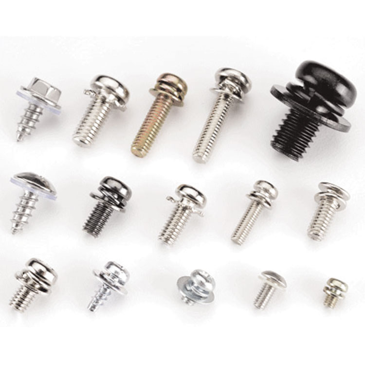 Integrated Washer Screw Spring Washer Screw