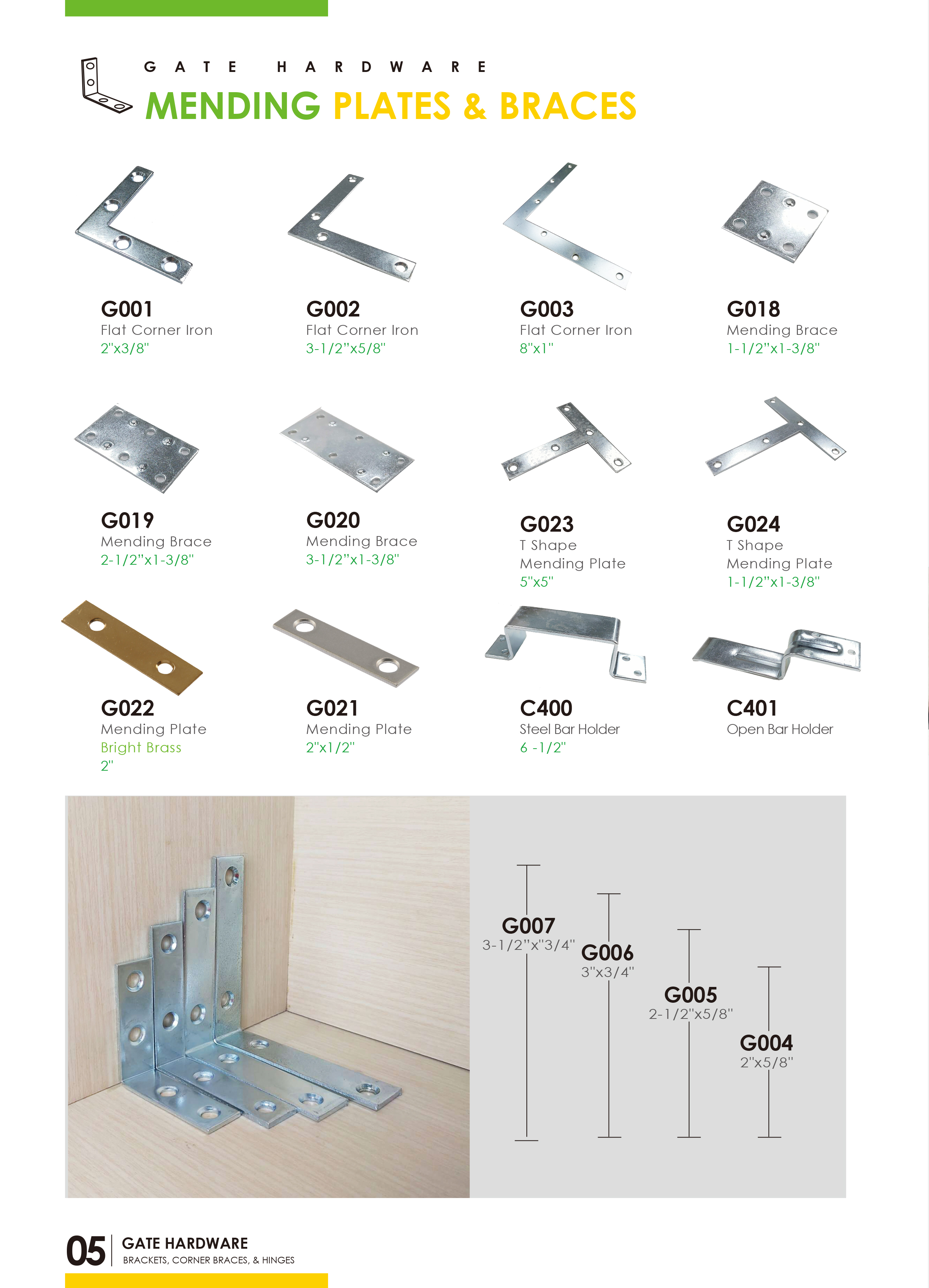 metal wall brackets