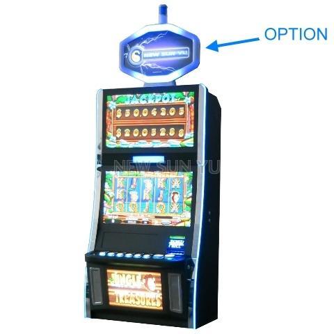 Hot sale for two screen upright casino game machine