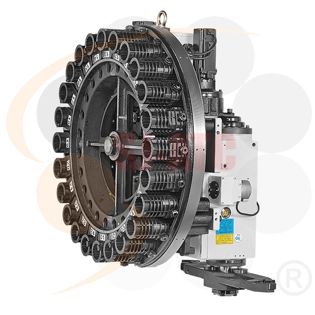 产品 立式加工中心机 系统圆盘式刀库 enlarge