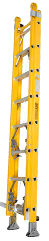 Fiberglass D-rung Extension Ladder