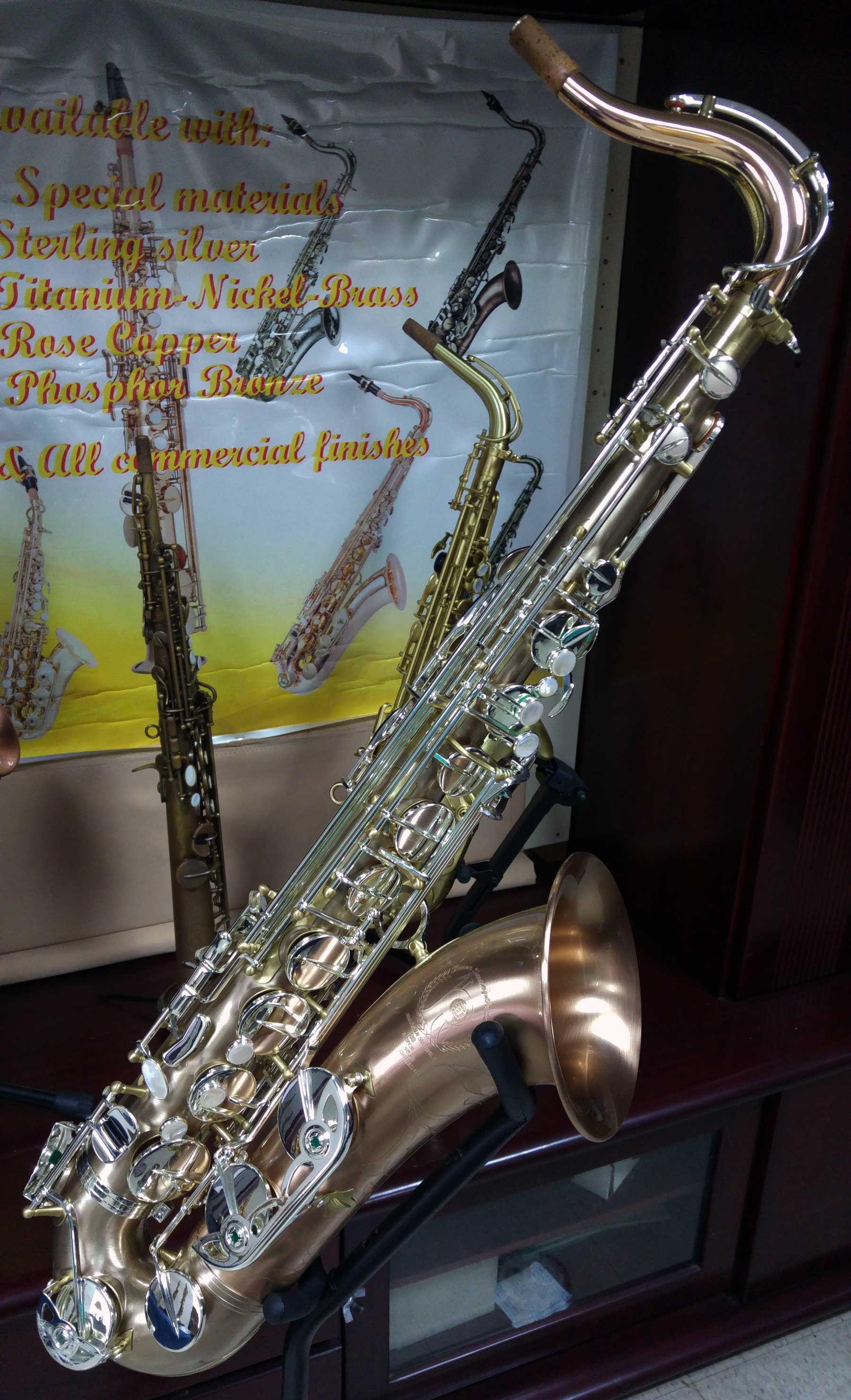 Titanium Saxophone