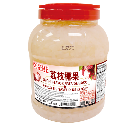 Cosine Lychee Flavor Nata De Coco (4Kg)