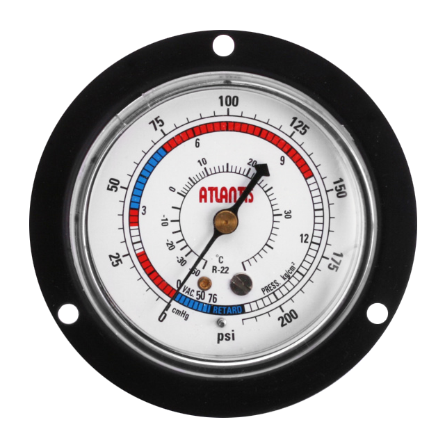 Black Steel Case Refrigeration Gauge Taiwantrade