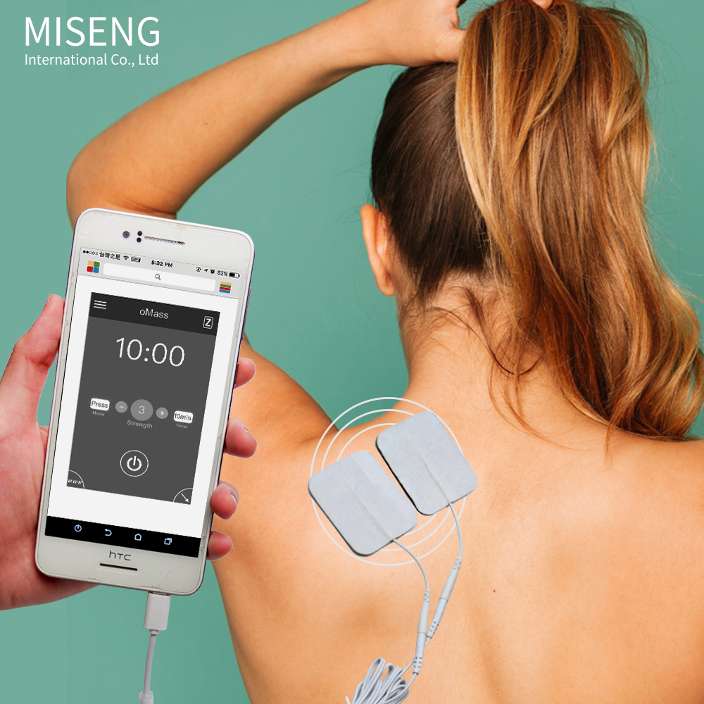 Digital electronic pulse massger TENS/EMS massager for pain relief ...