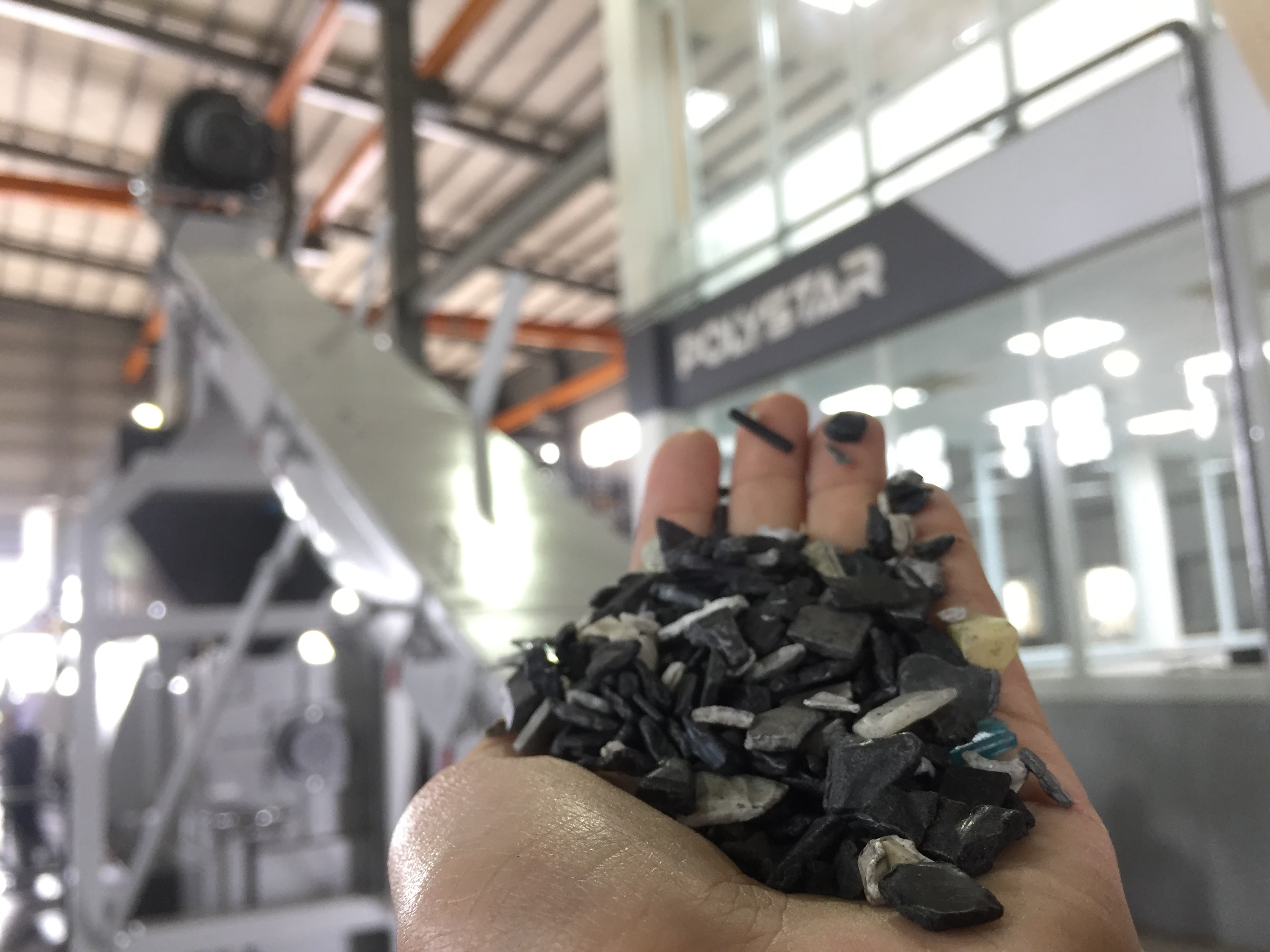 Hard Plastic Regrind Recycling Machine