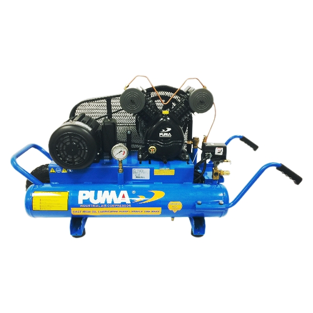 PUMA Oillube Single Stage 2 HP, 8 Gallon, Belt Drive Wheelbarrow