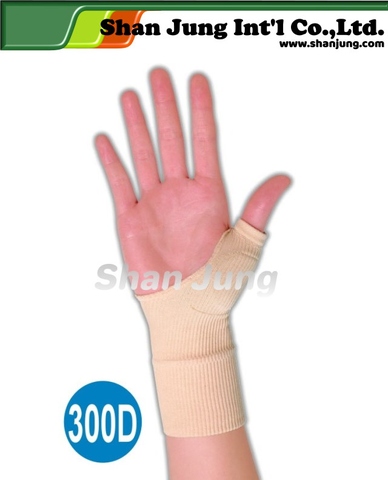 wrist support, Wrist & Thumb Brace with Silicone Gel, 300D