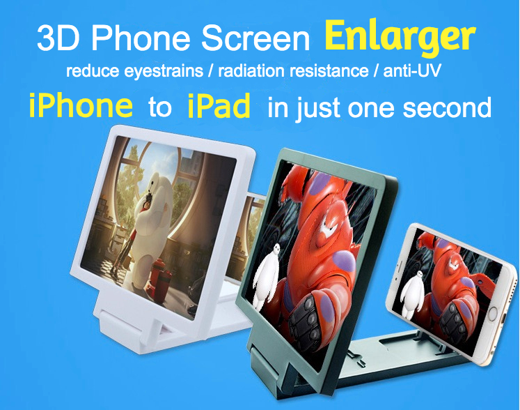 Magpro Cell Phone Tablet Screen Magnifier Film 3x Magnifying HandsFree