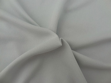 China Cotton polyester blended two tone interlock knit fabric