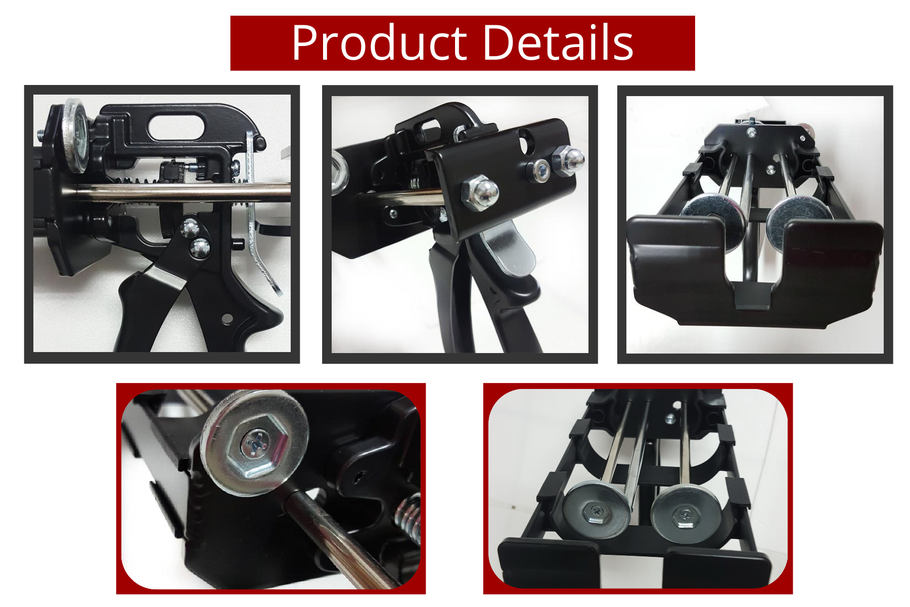 650ml Heavy duty ergonomic epoxy sealant applicator gun