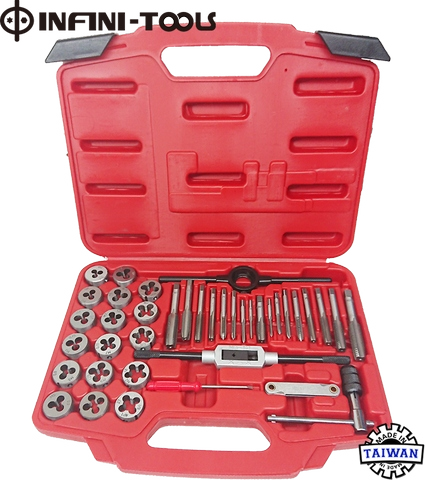 40-piece Thread Tap and Die Set | Taiwantrade