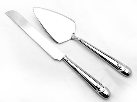 Wedding Cake Knife And Server Set Spring Lotus Ltd