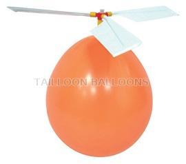 helicopter balloon toy