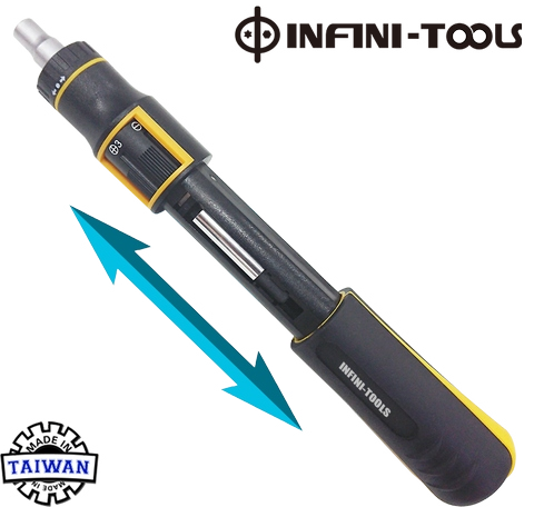 10 in 1 Quick Auto-Loading Multi Bits Ratcheting Screwdriver ...