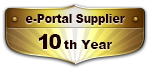 e-Portal Supplier for the 10th year